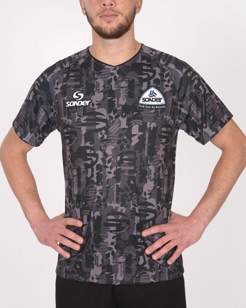 Camiseta Club Sonder masculino negra