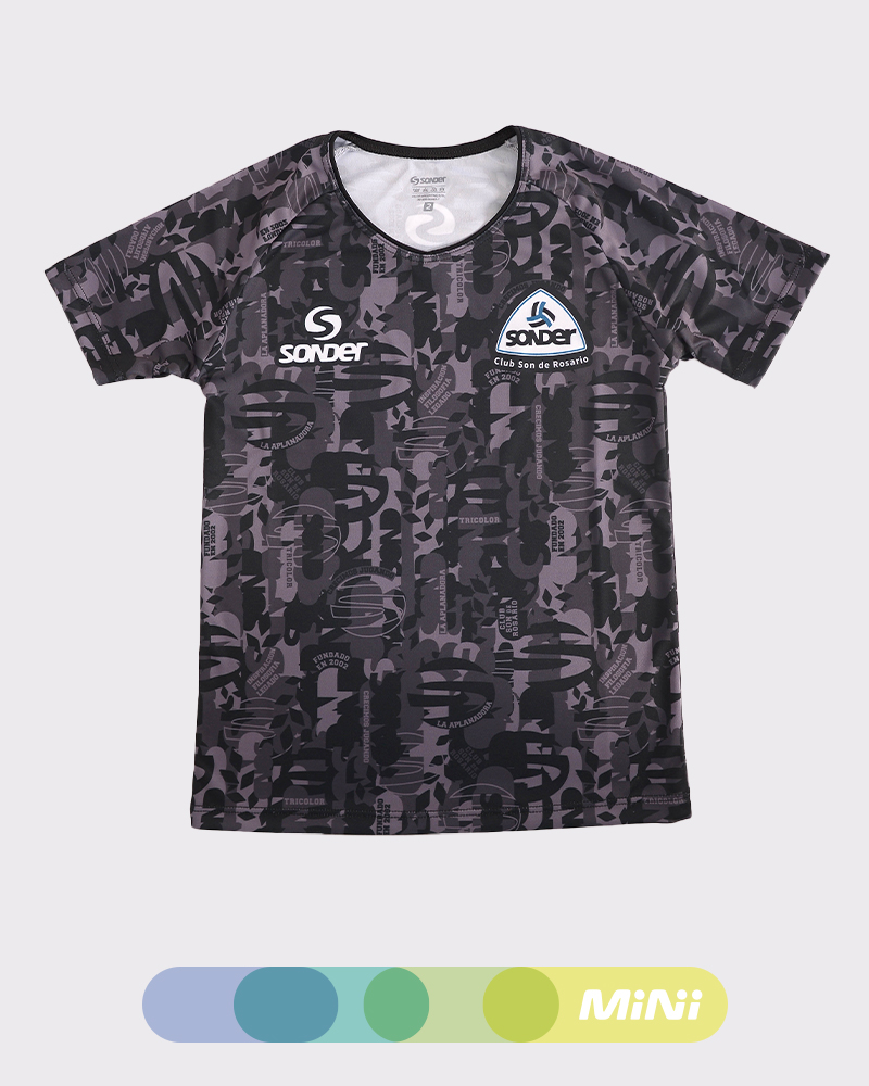 Camiseta Club Sonder de niño negra