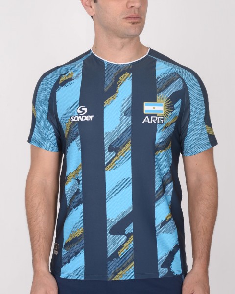Camiseta selección masculina de voley Argentina alternativa