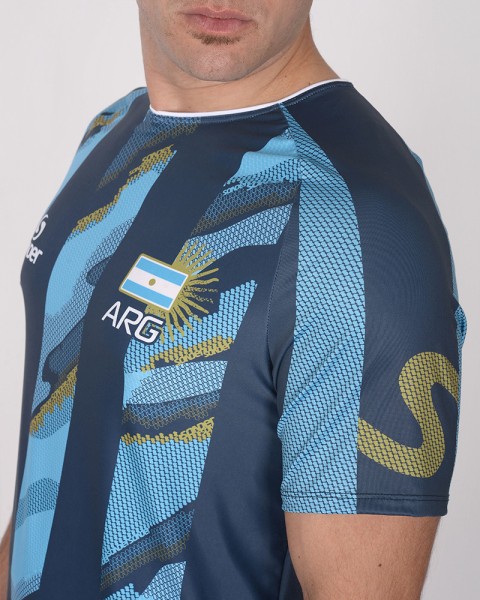 Camiseta selección masculina de voley Argentina alternativa