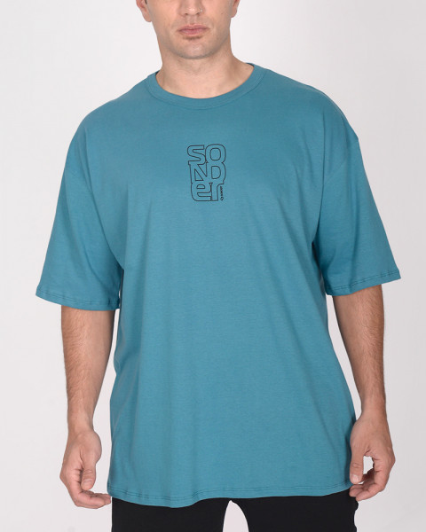 Remera oversize unisex de jersey lyon