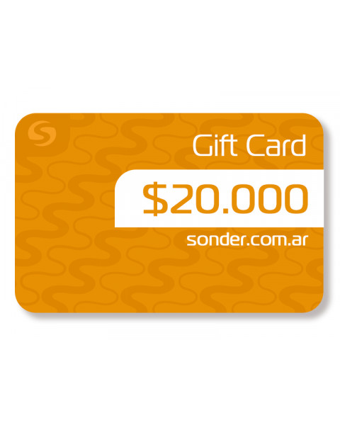 Gift card $20.000
