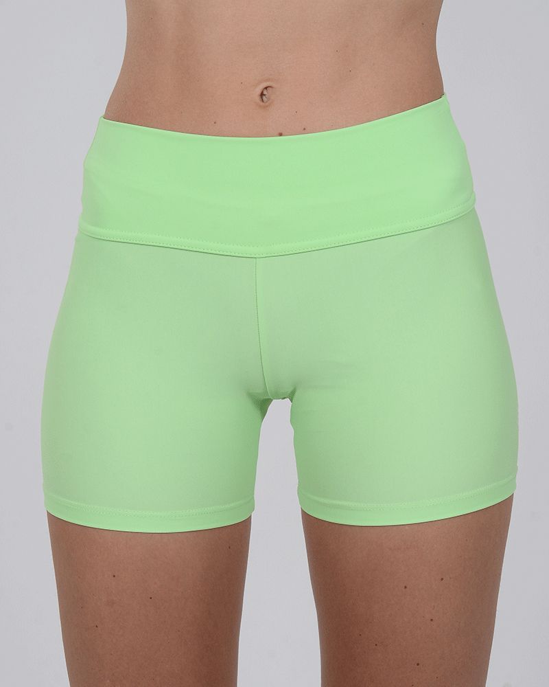 Short de LYCRA® verde manzana