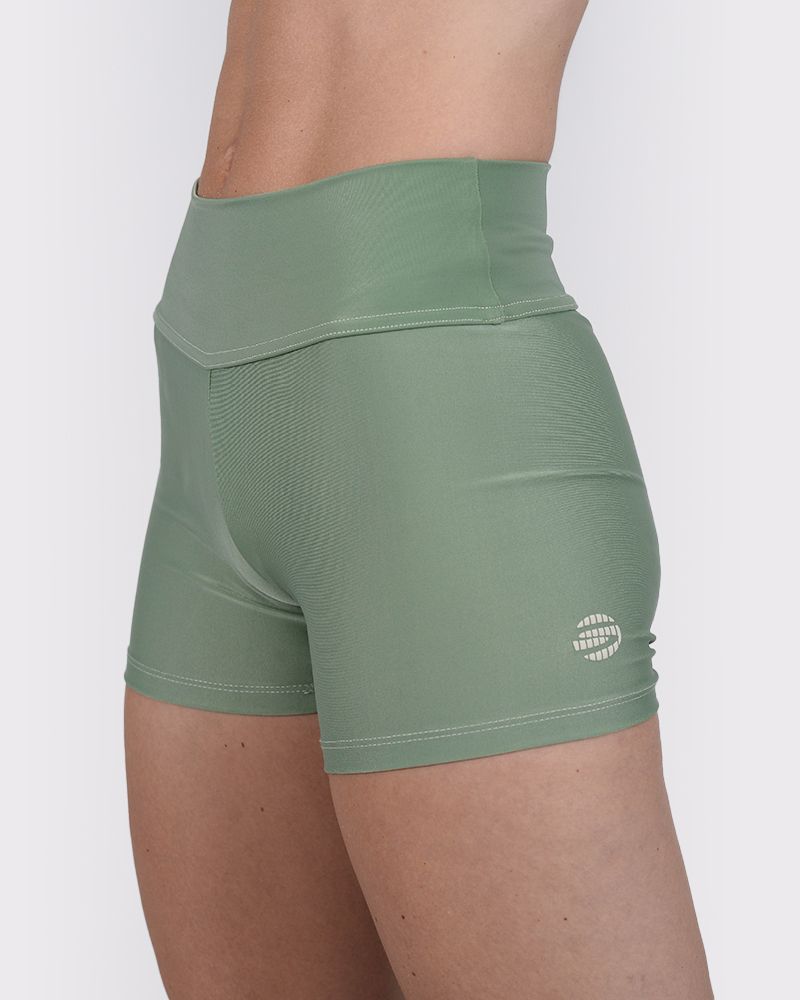 Short de LYCRA verde seco