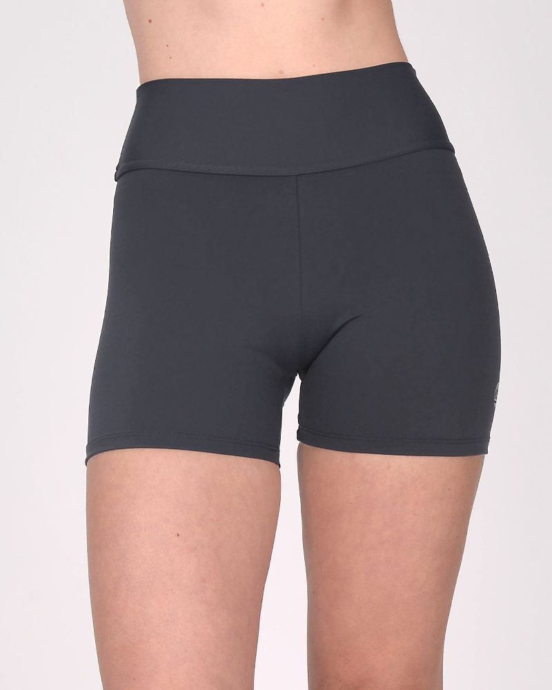Short de LYCRA opaca gris oscura con antideslizante