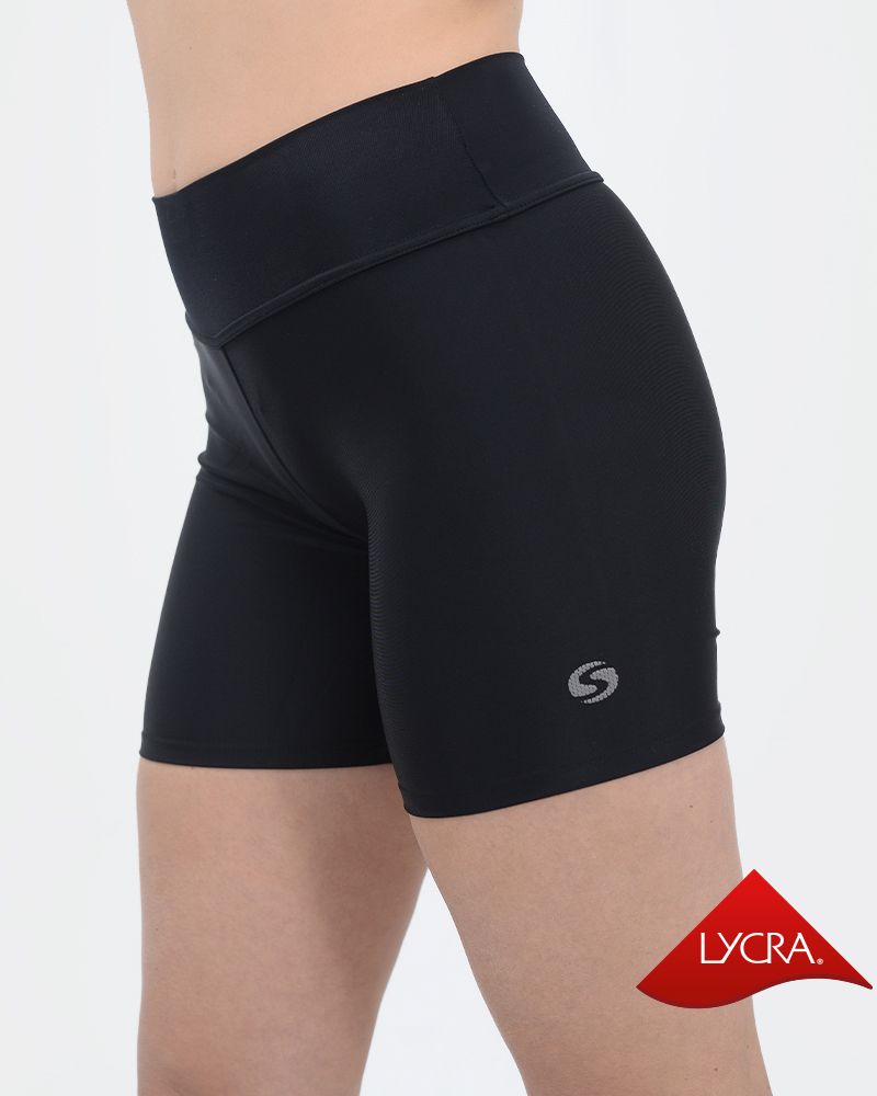 Ciclista corta LYCRA® negra