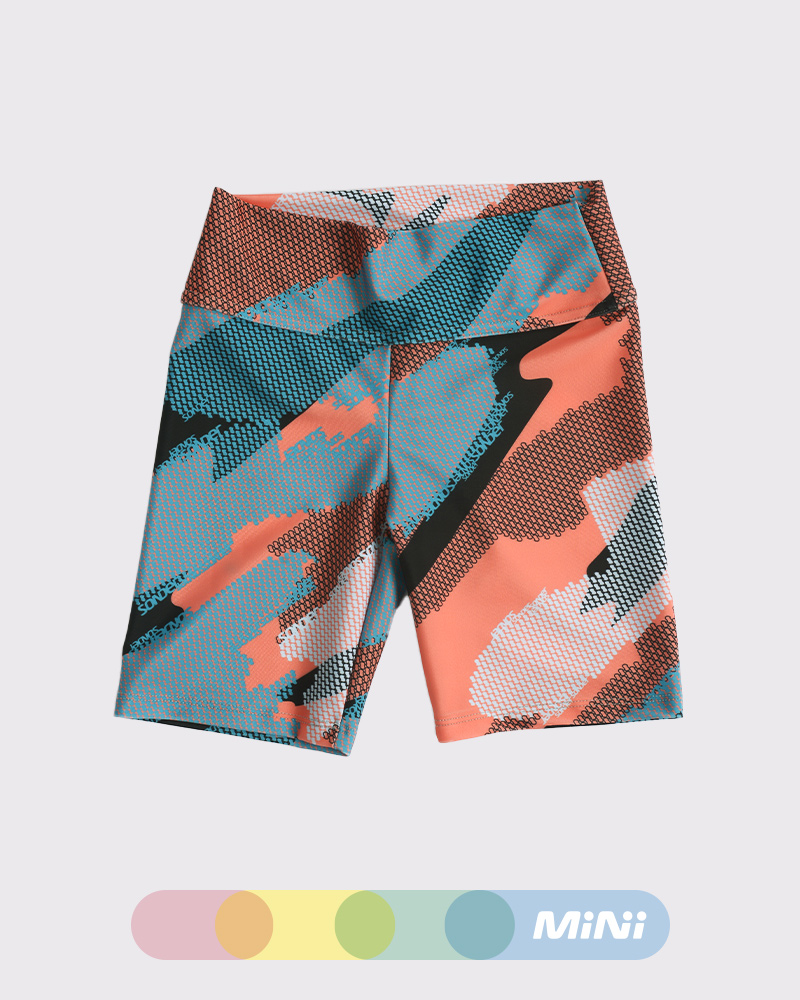 Ciclista larga niña de LYCRA estampada Tramo Color