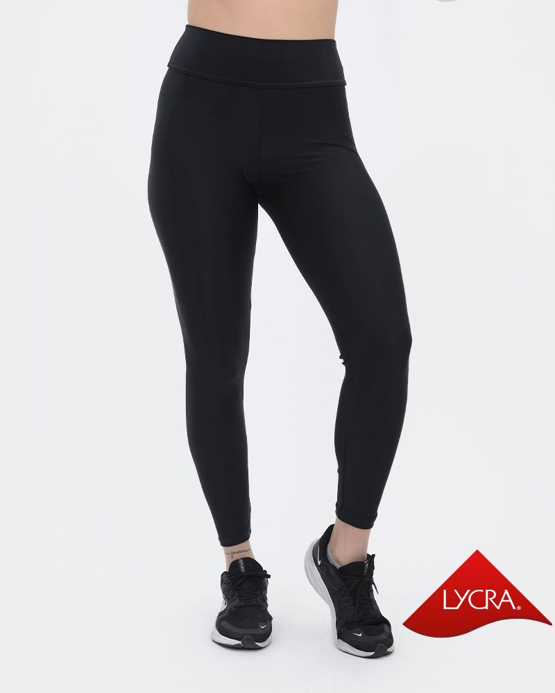 Calza básica de LYCRA® negra