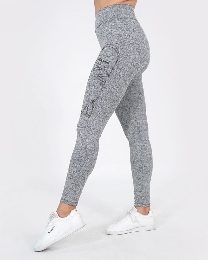 Calza de LYCRA sport gris melange claro