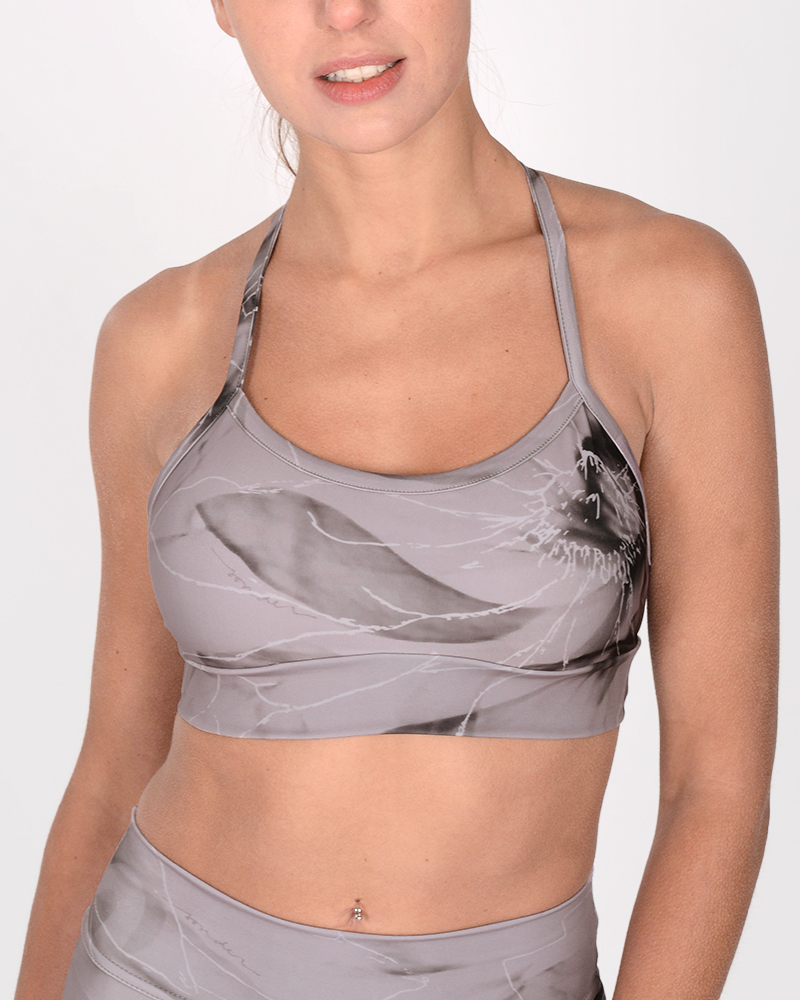 Top de LYCRA estampada Fusión Lineal