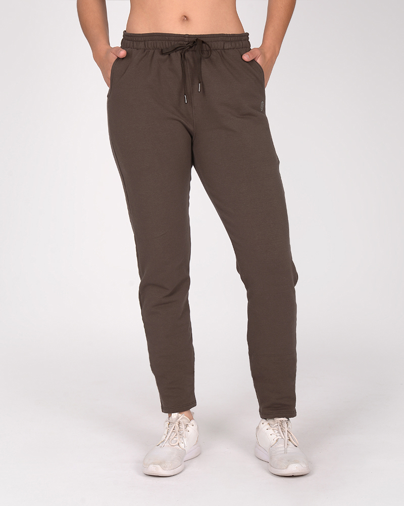 Pantalón de frisa habano