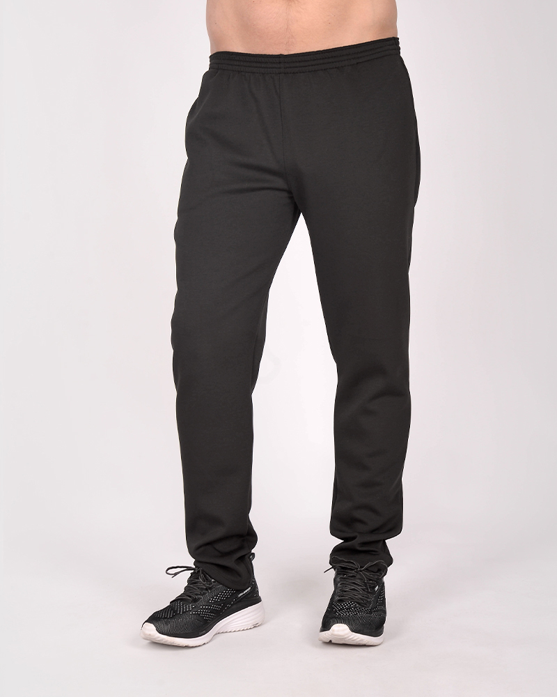 Pantalón angosto de scuba negro