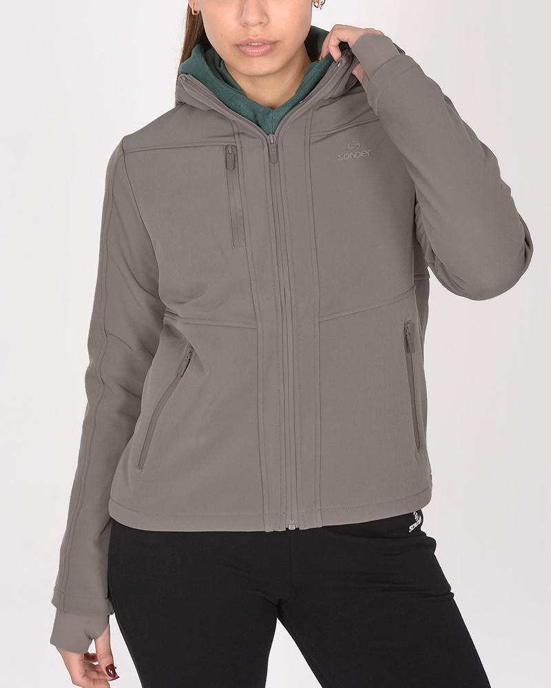 Campera entallada de abrigo Habano