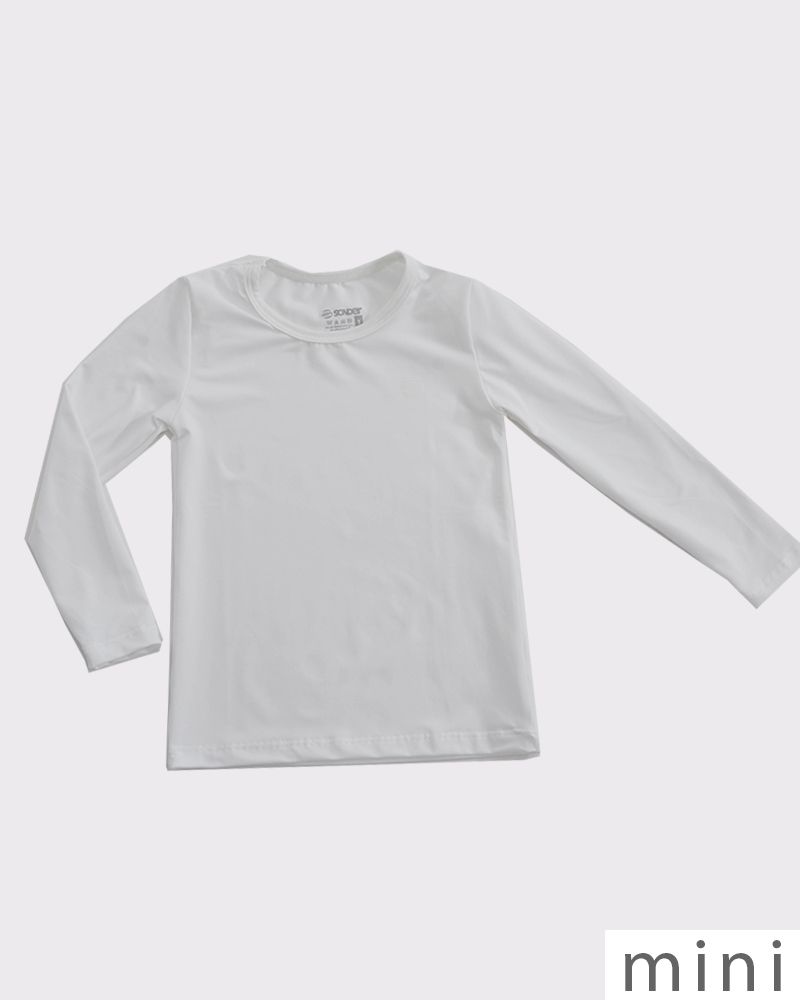 Remera térmica de niño con blanca