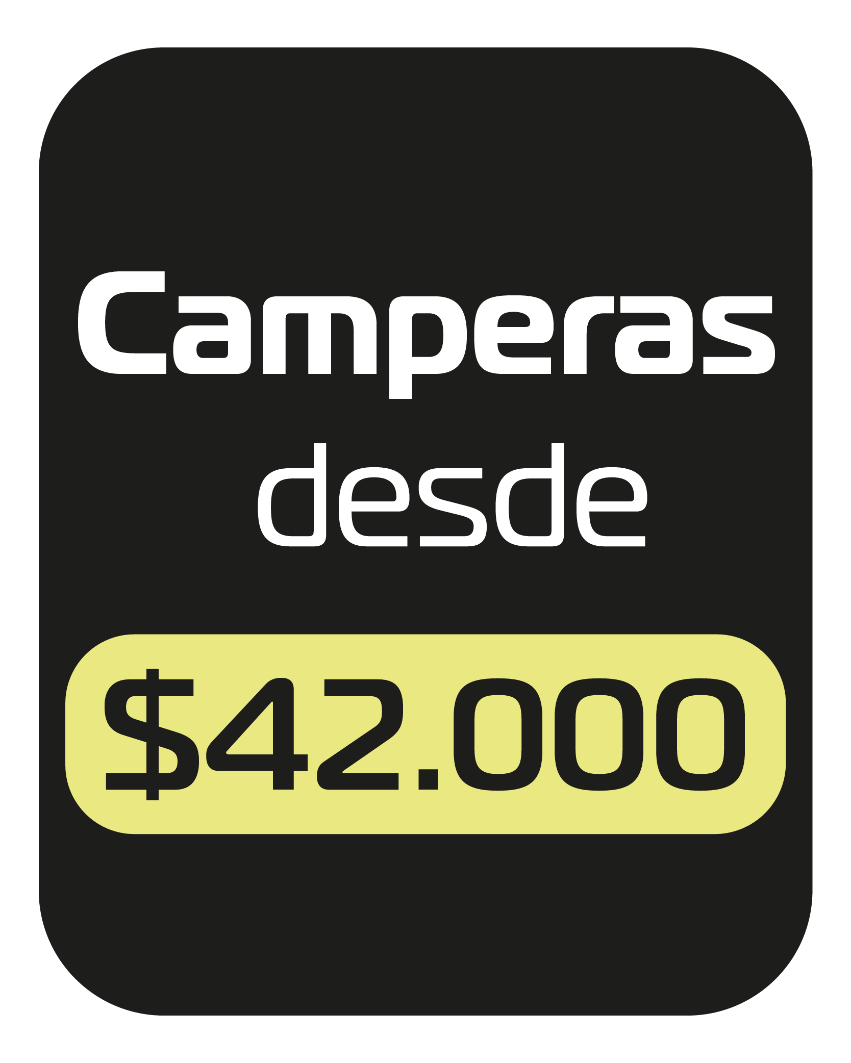 Camperas en descuento